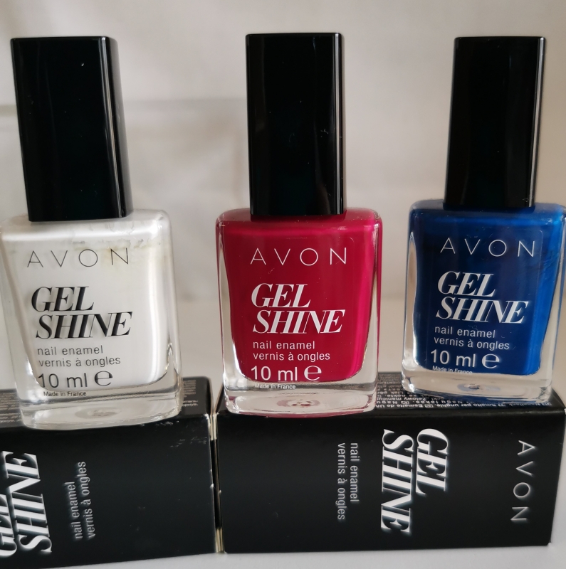 AVON mark. GEL SHINE Nagellack (3-er) Set